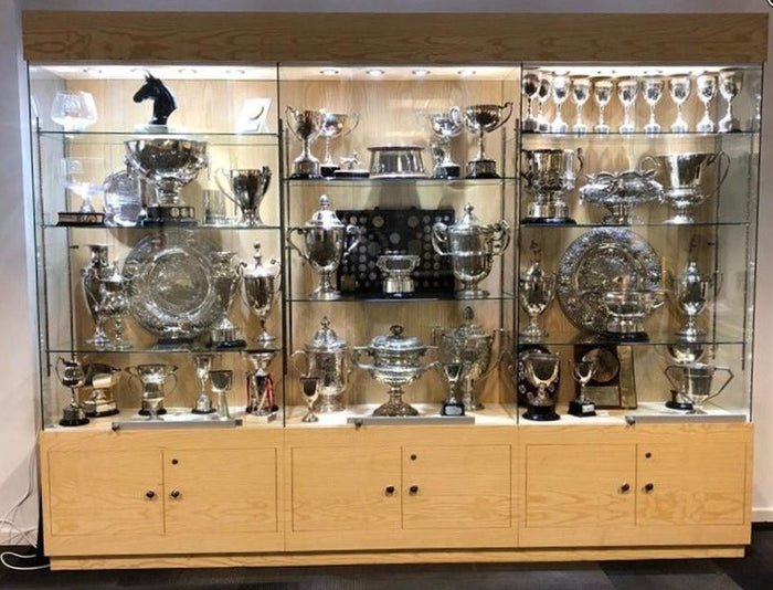 Secure and Stylish: Glass Display Cabinets for Sports Memorabilia - Display Cabinets Direct