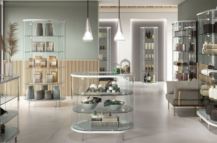 Beauty Meets Function: Displaying Wellness Products in Glass Cabinets - Display Cabinets Direct