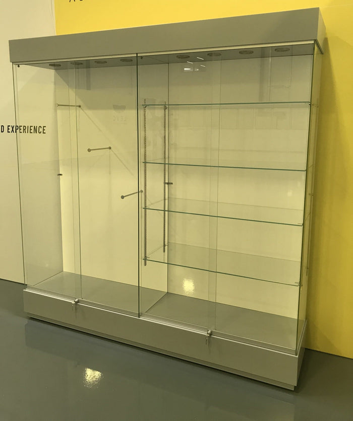 Back Types for Glass Display Cabinets and Their Strengths - Display Cabinets Direct