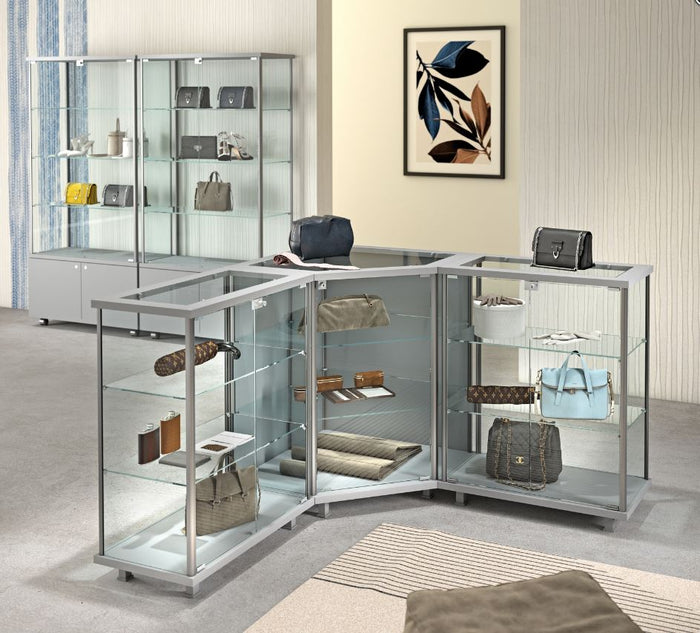 Space-Saving Solutions: Glass Cabinets for Compact Retail Spaces - Display Cabinets Direct