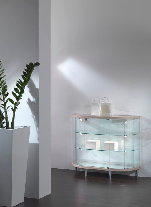 Showcase Your Best: Glass Cabinets for High-End Beauty Products - Display Cabinets Direct