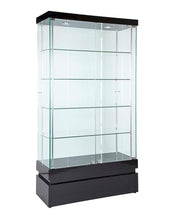 SOLARIS 1000 x 400 x 1900mm Glass Cabinets - Display Cabinets Direct