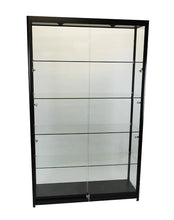 SOLARIS 1000 x 400 x 1980mmm Glass Cabinets (LED lights) - Display Cabinets Direct