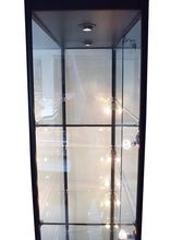 SOLARIS 1000 x 400 x 1980mmm Glass Cabinets (LED lights) - Display Cabinets Direct