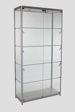 SOLARIS 1000 x 400 x 1980mmm Glass Cabinets (LED lights) - Display Cabinets Direct