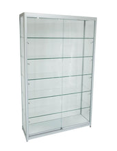 SOLARIS - 5 shelf - 1200 x 400 x 1980mm Glass Cabinets (LED lights) - Display Cabinets Direct