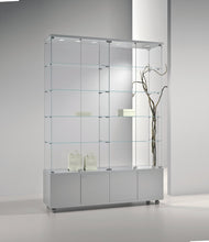 Premier Lite 16.22M Tall & Wide Glass Display Case - Display Cabinets Direct