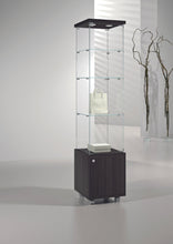 Premier Lite 4.18LM Slim Glass Display Unit - Display Cabinets Direct