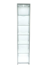 SOLARIS 400 x 400 x 1980mm Glass Cabinets - Display Cabinets Direct