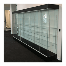 School Trophy Glass Cabinet - Extra Wide - 4m Wide x 2.1m High - Display Cabinets Direct