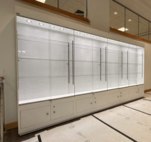 4m + Cupboard School Trophy Glass Display Cabinets - Display Cabinets Direct