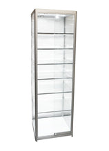 SOLARIS 600 x 600 x 1980mm Glass Cabinets - Display Cabinets Direct