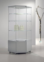 Premier Lite 7.18LM Corner Display Showcase - Display Cabinets Direct
