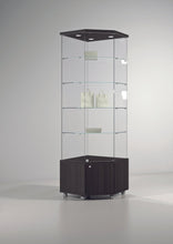 Premier Lite 7.22M Tall Corner Display Cabinet - Display Cabinets Direct