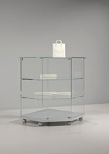 Premier Lite 7.90 Glass Corner Counter - Display Cabinets Direct