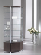 Fusion 70MA Extra Tall (2.2m) Corner Storage Showcase - Display Cabinets Direct