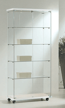 Premier Lite 8.18L Glass Display Cabinet - Display Cabinets Direct