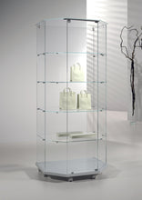Premier Lite 8.18T Glass Display Island Cabinet - Display Cabinets Direct