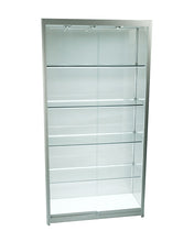 SOLARIS 800 x 400 x 1980mm Glass Cabinets - Display Cabinets Direct