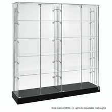 1.26M School Trophy Glass Display Showcase (1.26m Wide x 1.8m High) More Colours - Glass Cabinets and Custom Showcases