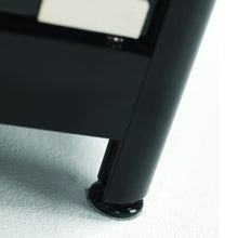 Vista Black Display Cabinet Tall Extra Wide - Display Cabinets Direct