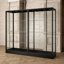 2.4M Bravura Elite Museum Glass Display Cabinet Modular (2.4M Wide x 2M High) MU120FC - Glass Cabinets and Custom Showcases