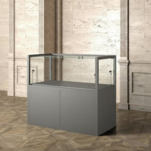 Bravura MU120FTM Display Counter with Storage - Display Cabinets Direct