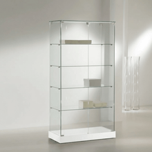 0.73M/ 0.93 Premier Glass Display Showcase Slim (…..Wide x 1.8M High) More Colours Available (P130)