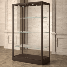 1.2M Bravura Elite Museum Glass Display Cabinet (1.2M Wide x 2M High) MU120FC - Glass Cabinets & Custom Showcases