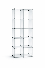 Italblock Modular Glass Display System – 30cm Cube Format - Display Cabinets Direct
