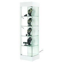 Elite Tall Narrow Display Cabinet - Display Cabinets Direct