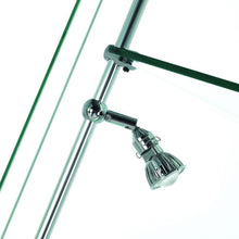 Elite Tall Narrow Display Cabinet - Display Cabinets Direct