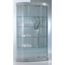 Elegance 209/M Half Oval Display Showcase - Display Cabinets Direct