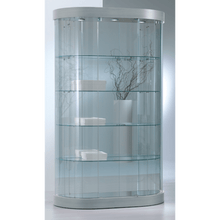 Elegance 209/M Half Oval Display Showcase - Display Cabinets Direct