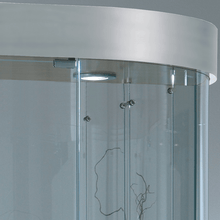 Elegance 209/M Half Oval Display Showcase - Display Cabinets Direct