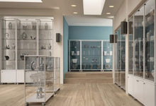 Fusion Plus 51/17P Display Cabinet On Legs - Display Cabinets Direct