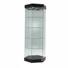 Premier 201 Sechseckige Vitrine mit Oberlicht