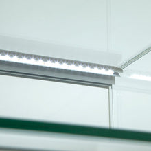SOLARIS 800 x 400 x 1400mm Glass Cabinets - Display Cabinets Direct