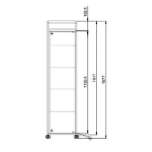London PB11 Glass Display Showcase - Display Cabinets Direct