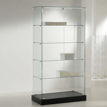 0.73M/ 0.93 Premier Glass Display Showcase Slim (…..Wide x 1.8M High) More Colours (P130) - Glass Cabinets & Custom Showcases