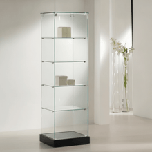 0.53 Premier Glass Display Showcase Slim (0.53M Wide x 1.8M High) More Colours (P180) - Glass Cabinets & Custom Showcases