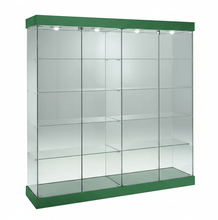 1.26M/ 1.42M/ 1.82M Colour School Trophy Glass Display Showcase With Top Lights (….wide x 1.8m High) More Colours - Glass Cabinets and Custom Showcases