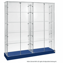 1.26M/ 1.42M/ 1.82M Colour School Trophy Glass Display Showcase (….wide x 1.8m High) More Colours - Glass Cabinets and Custom Showcases