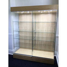 1.6M Glass Display Cabinet (1.6M Wide x 2M High) - Glass Cabinets & Custom Showcases