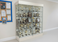 School Trophy Glass Cabinet - 2m Wide x 2.1m High - Display Cabinets Direct