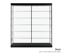 TD200D BLACK Trophy Cabinet 48"/60" -In Stock - Glass Cabinets & Custom Showcases
