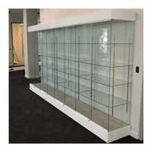 4m School Trophy Glass Display Showcase - Display Cabinets Direct