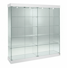 1.82M School Trophy Glass Display Cabinet With Top Lights Extra Wide (1.82m Wide x 1.88m High) More Colours - Glass Cabinets and Custom Showcases