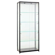 Element Aluminium Shop Display Cabinet (80cm wide, 40cm deep) - Display Cabinets Direct