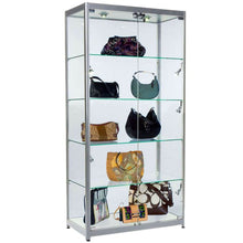 Element Aluminium Shop Display Cabinet (100cm wide, 40cm deep) - Display Cabinets Direct
